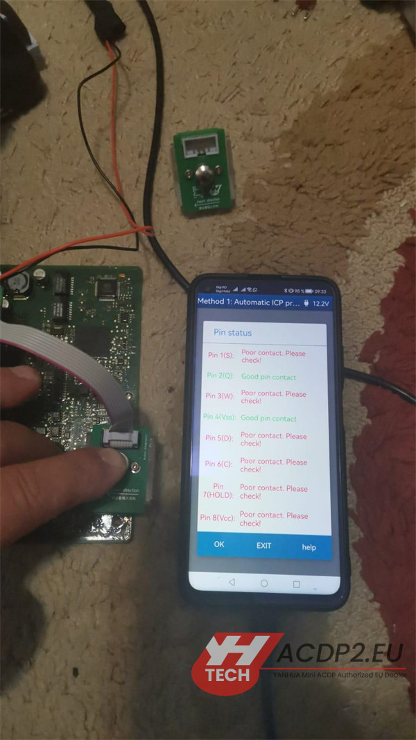 acdp2 read fem module poor contact error solution 3