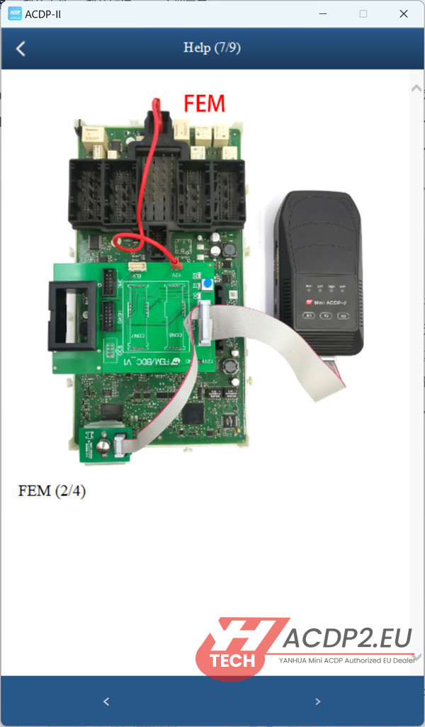 acdp2 read fem module poor contact error solution 5