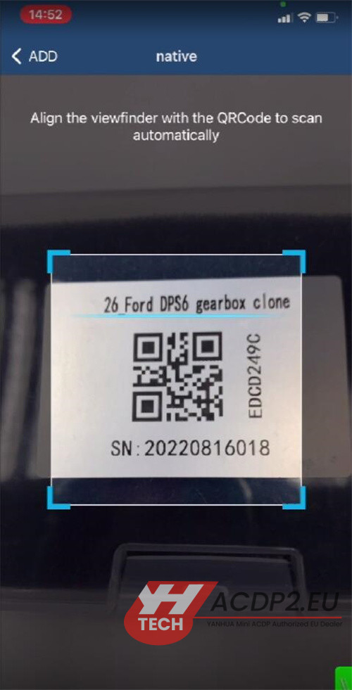 yanhua acdp2 module automatic authorization 8