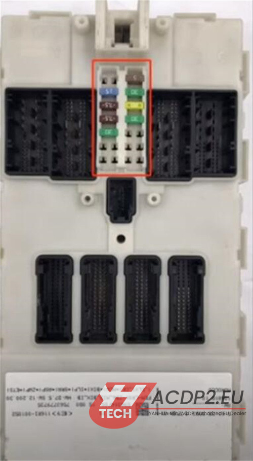 disassemble=fem bdc module for yanhua acdp2 4