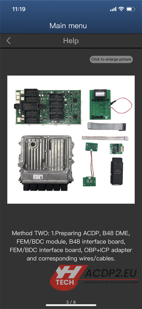 yanhua acdp connect b48 dme interface board failure 6