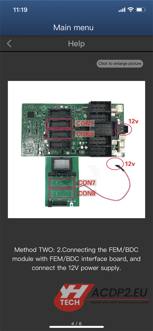 yanhua acdp connect b48 dme interface board failure 7