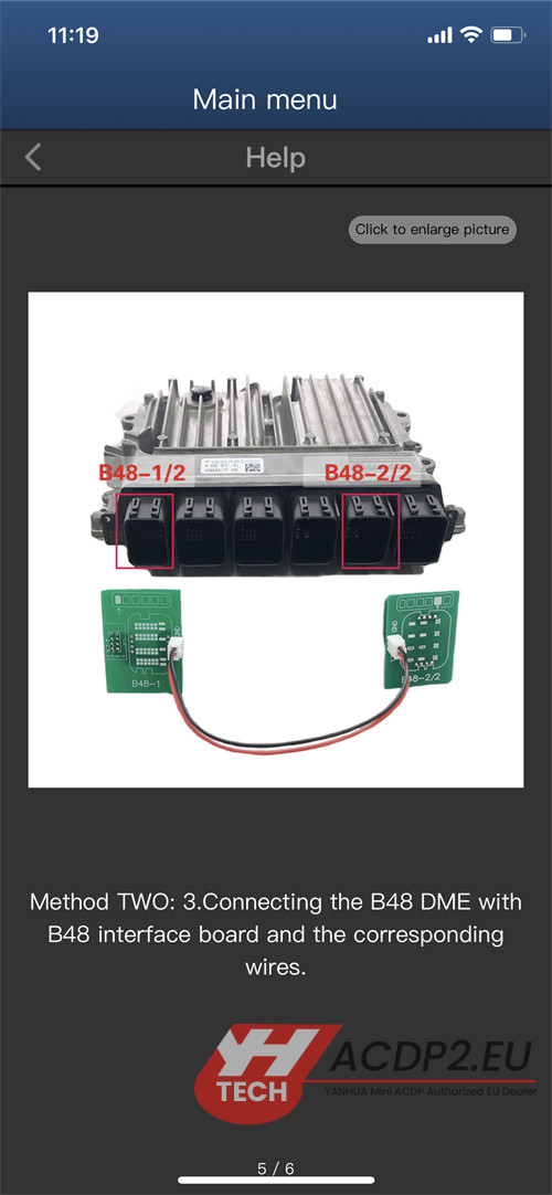 yanhua acdp connect b48 dme interface board failure 8