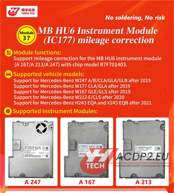 yanhua acdp module 37 mb hu6 mileage correction 1