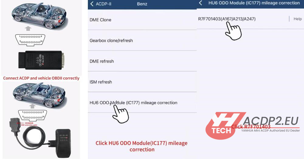 yanhua acdp module 37 mb hu6 mileage correction 2