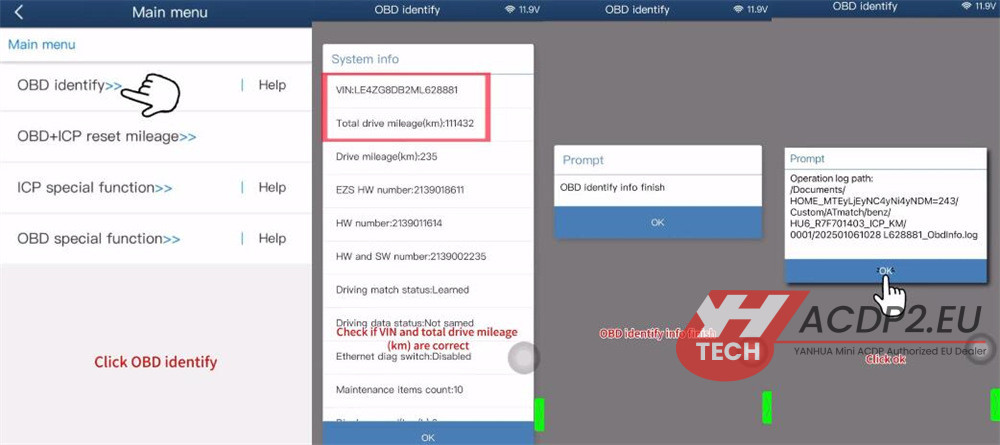 yanhua acdp module 37 mb hu6 mileage correction 3