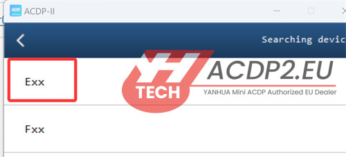 yanhua acdp2 clone bmw msv70 dme 5