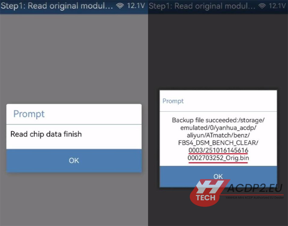 yanhua module 42 mb dsm fbs4 data transfer 6
