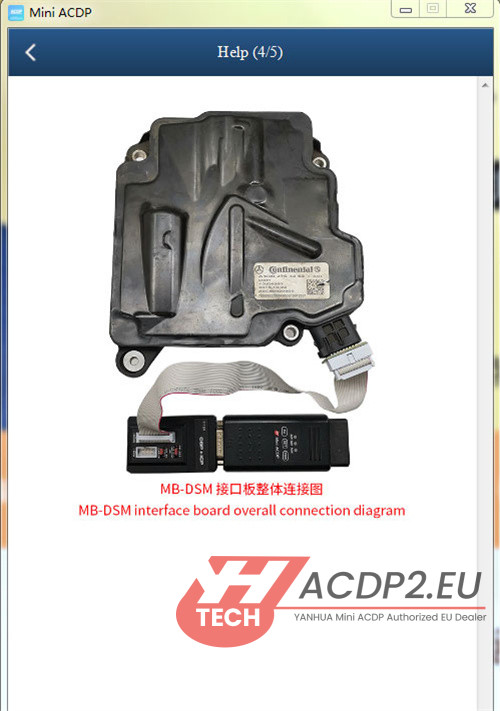 yanhua module 42 transfer mercedes dsm fbs4 data 5