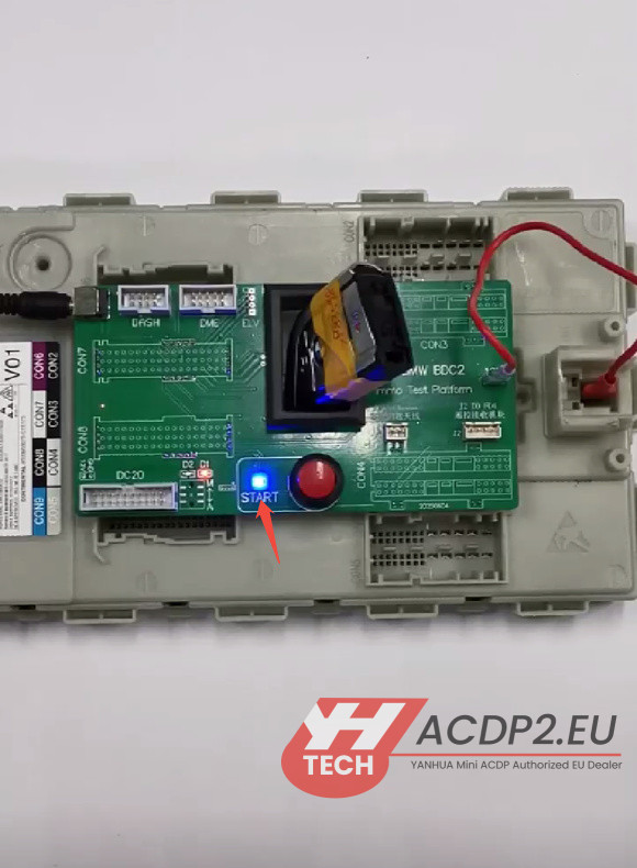 how to use yanhua acdp bmw bdc2 akl test platform 3
