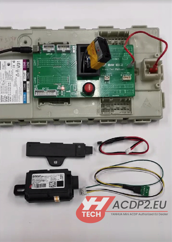 how to use yanhua acdp bmw bdc2 akl test platform 5