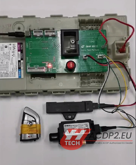 how to use yanhua acdp bmw bdc2 akl test platform 6