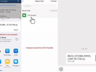 how to export yanhua acdp folder on android and ios 7