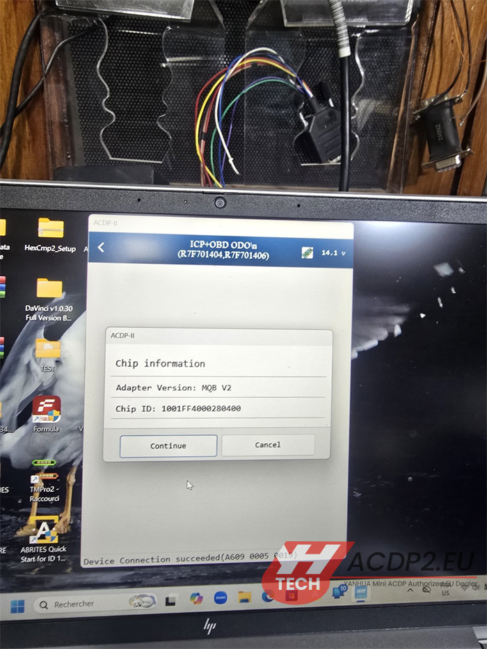 yanhua acdp2 decryption chip failed 2