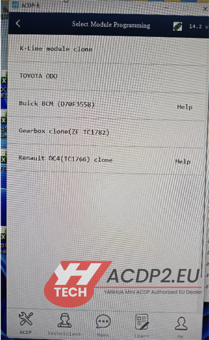 yanhua acdp2 lost nissan 07a option 2