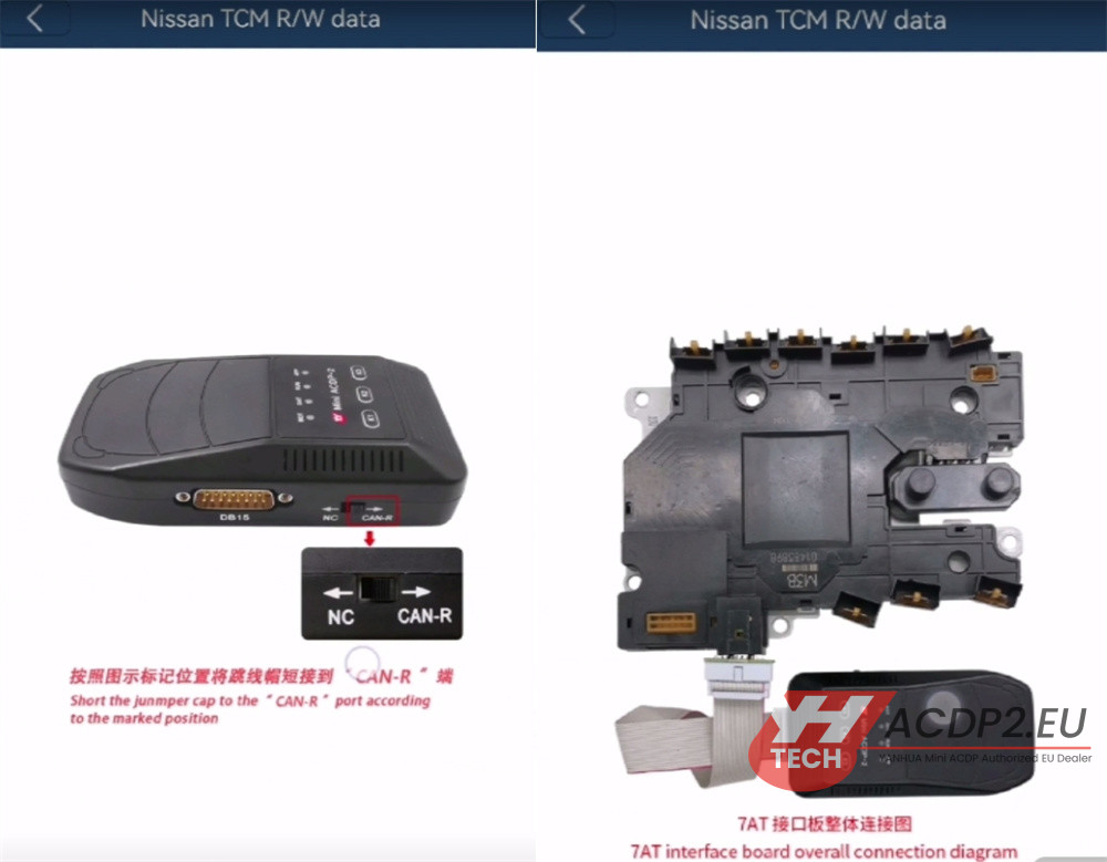 yanhua acdp2 with module 43 read write nissan 07a 3