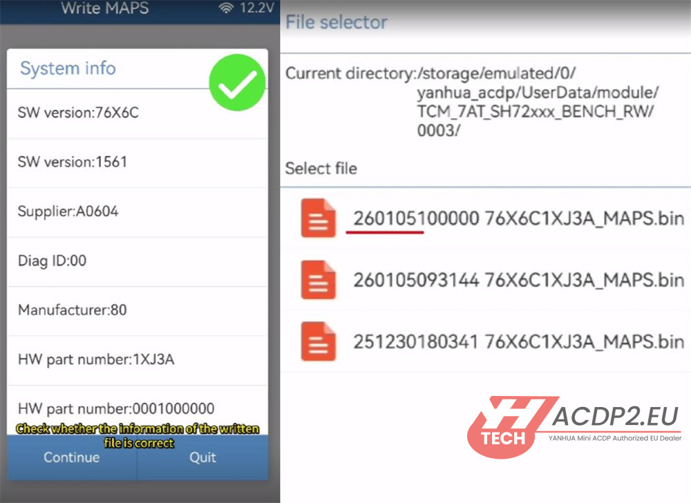 yanhua acdp2 with module 43 read write nissan 07a 8