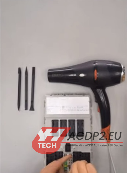 disassemble bmw fembdc module for yanhua acdp 5