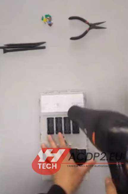 disassemble bmw fembdc module for yanhua acdp 6