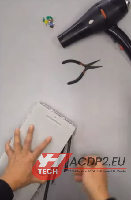 disassemble bmw fembdc module for yanhua acdp 7