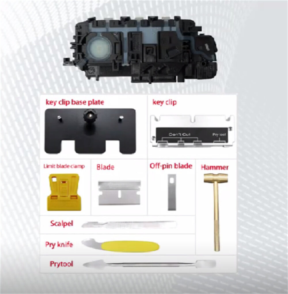 how to use yanhua btool bcp key cutting kits 1