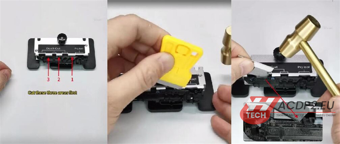 how to use yanhua btool bcp key cutting kits 8