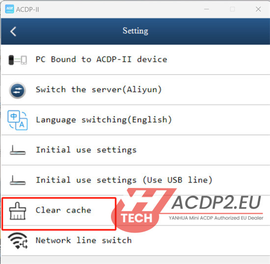 yanhua acdp ii software white screen 2