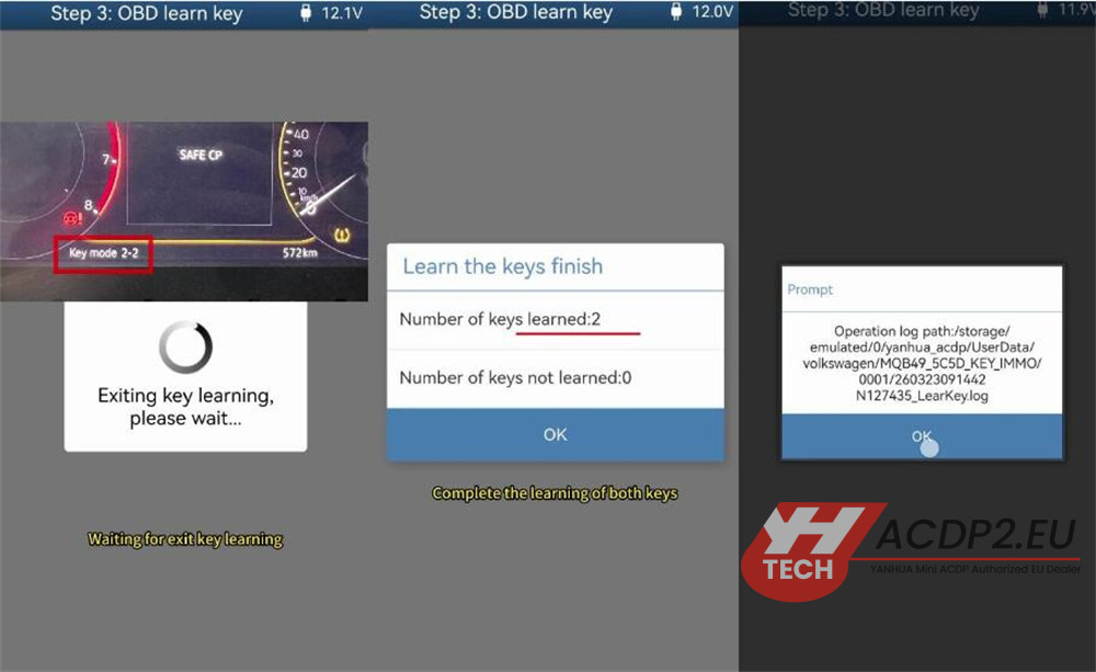 yanhua acdp2 add vw porsche 5c 5d key 15