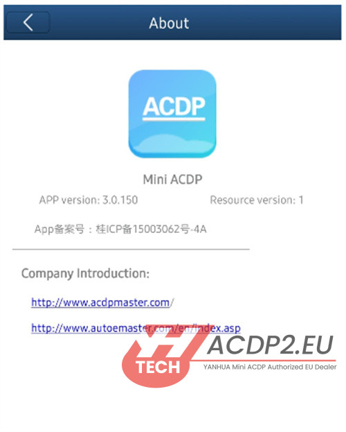 yanhua acdp2 change english language 1