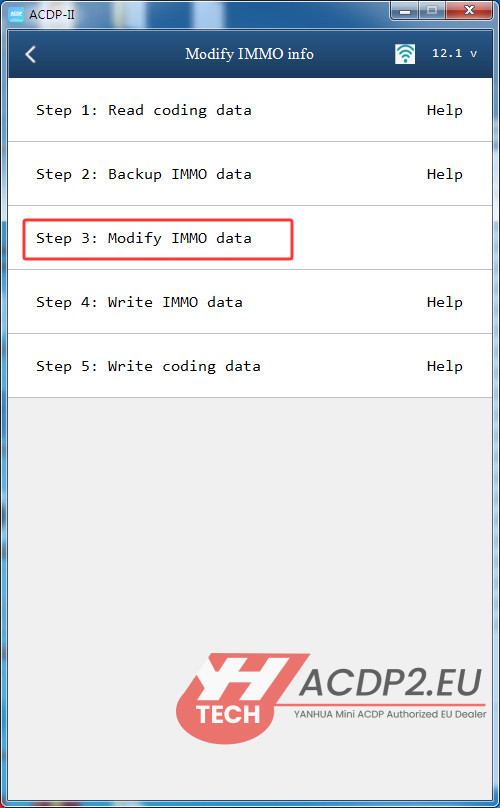 yanhua acdp2 modify bmw bdc2 vin 2