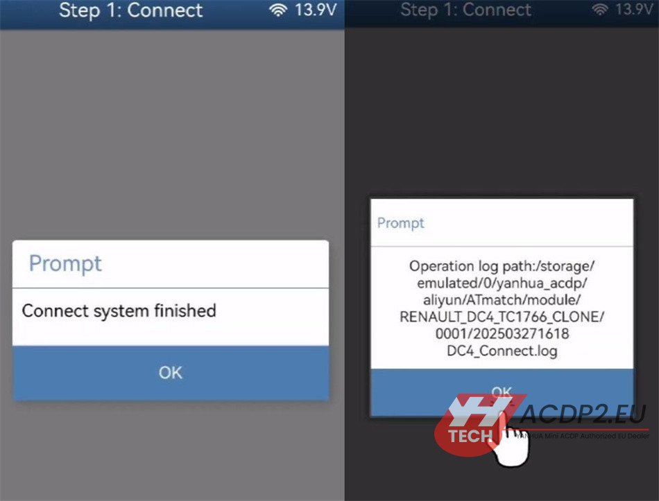 yanhua acdp2 clone renault dc4 gearbox 4