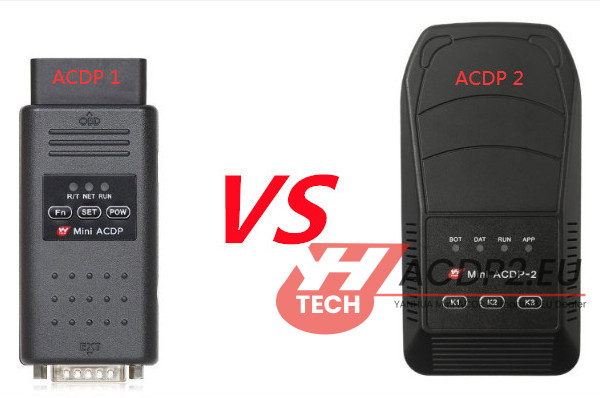 yanhua mini acdp 2 vs acdp 1- 2