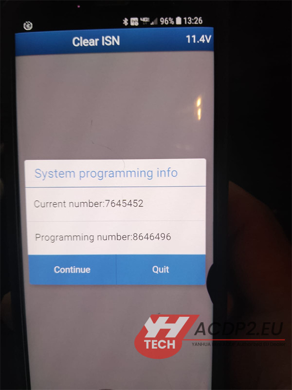 yanhua acdp2 verifying programming file error solution 2