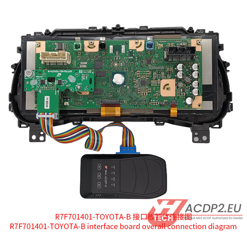 yanhua acdp2 mileage toyota r7f701401 encrypted correction 11