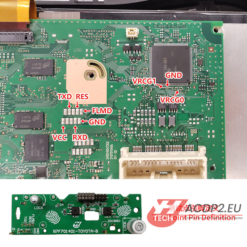 yanhua acdp2 mileage toyota r7f701401 encrypted correction 8