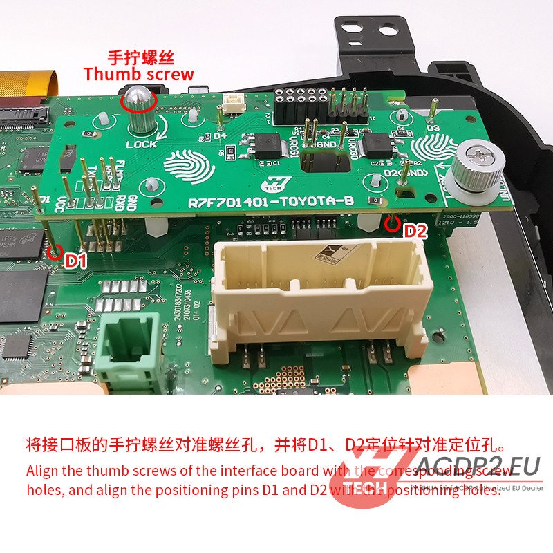 yanhua acdp2 mileage toyota r7f701401 encrypted correction 9